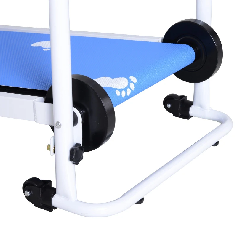 HomCom Tapis Roulant Magnetico con Schermo LCD Pieghevole Per Fitness