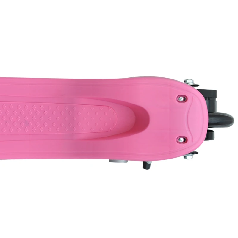 HOMCOM Monopattino Scooter Elettrico per Bambini con Struttura in Metallo Pieghevole 81.5 x 37 x 96cm, Rosa