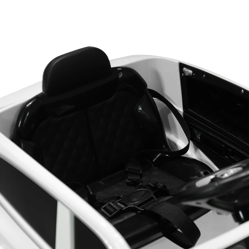 HOMCOM Macchina Elettrica per Bambini con Telecomando Modello AUDI Q5 12V Musica Luci e Suoni 116 × 75 × 56cm Bianco