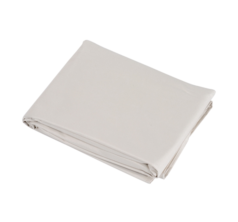 HOMCOM – Telo Copridivano Telo Arredo Multiuso in Tessuto Oxford Crema 140 × 84 × 56/94 cm