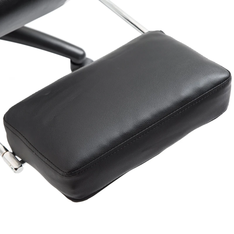 Vinsetto Sedia Gaming con Poggiapiedi Poltrona Ufficio Ergonomica Presidenziale Girevole 68 × 63 × 128-137cm Schienale Reclinabile Nero