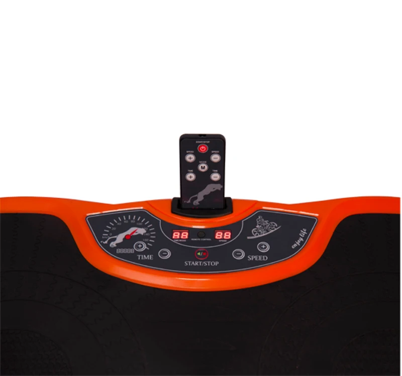 Outsunny - Piattaforma vibrante Pedana vibrante Fitness Massaggio Home trainer