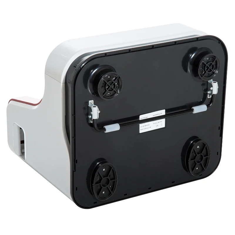 HOMCOM Massaggiatore Piedi Elettrico Massaggio Shiatsu a Rullo con 3 Programmi