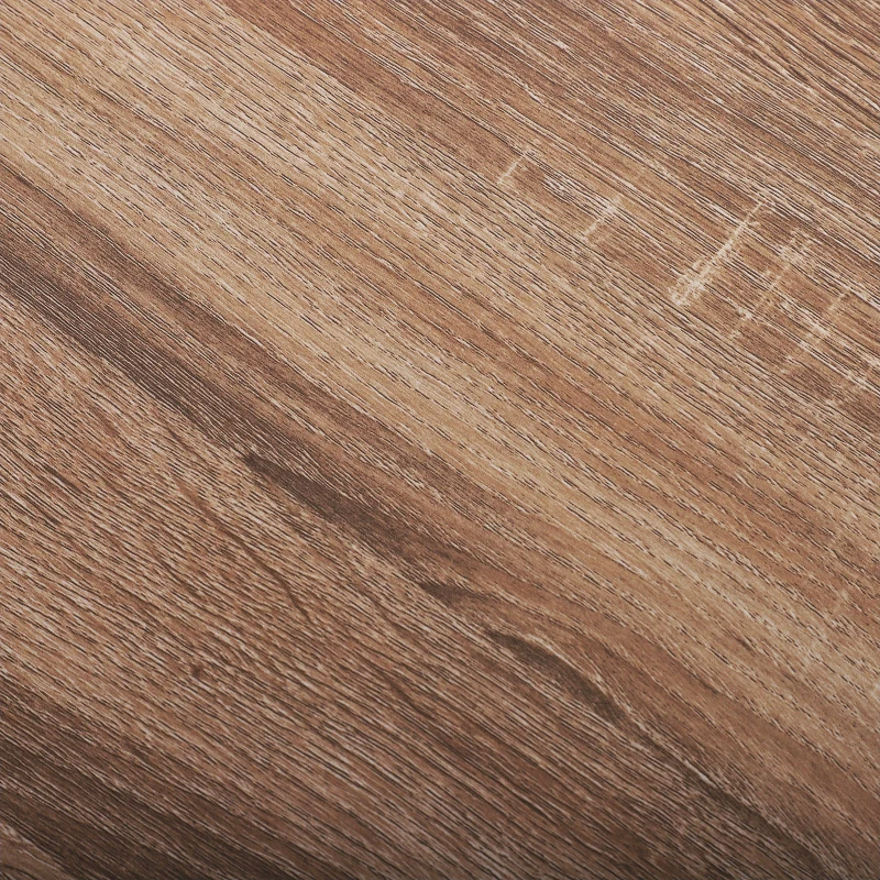 HOMCOM Comodino in Rovere con Cassetto Bianco per Camera da Letto 45L x 35P x 46.5A cm Rovere, Bianco lucido