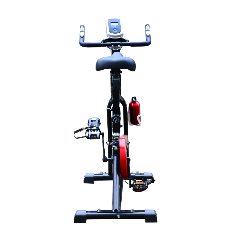 HOMCOM Cyclette Professionale per Allenamento Spinning 103 × 45 × 105cm Nero
