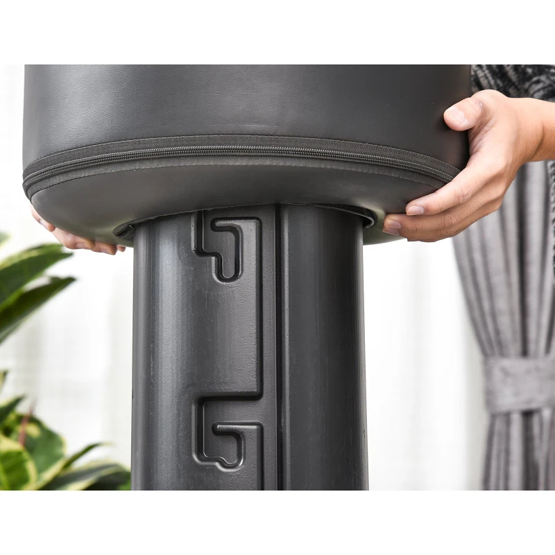 HomCom Sacco boxe da terra Professionale-Allenamento Boxing MMA MUAY THAI KICK