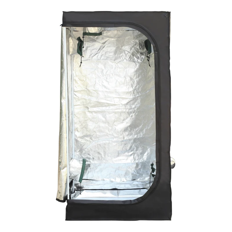 Outsunny Grow Box Grow Tent per Coltivazione Piante in Oxford 100×100×200cm