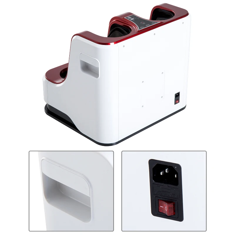 HOMCOM Massaggiatore Piedi Elettrico Massaggio Shiatsu a Rullo con 3 Programmi