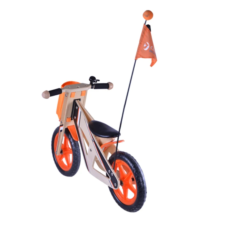 Bicicletta da equilibrio senza pedali in legno