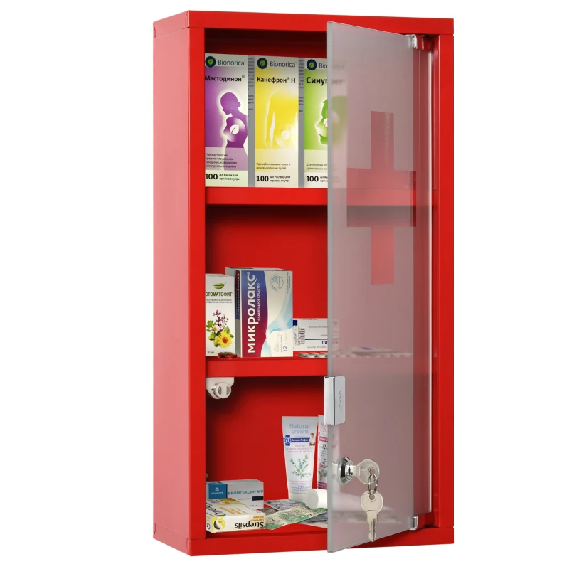 Armadietto Porta Medicinali A LED Janboe, Con Specchio Antiappannamento, Luci A 3 Colori Dimmerabili, Ripiani In Vetro Illuminati, Presa USB, Montaggio A Incasso O A Parete - 3