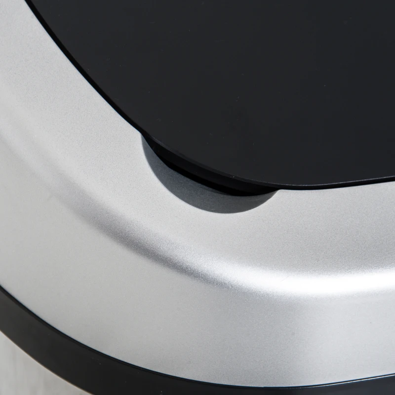 Homcom Pattumiera in Acciaio Inox con Apertura Automatica con Sensore 48 Litri