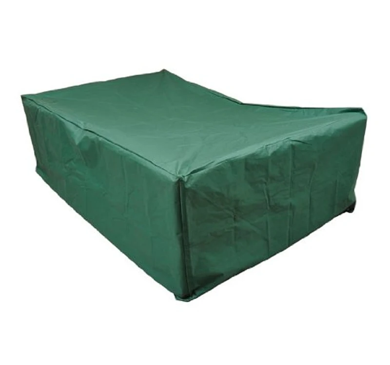 Outsunny Telo di Copertura, Telo di Protezione per Mobili da Giardino, Impermeabile, Rettangolare, 210x140x80 cm, Verde