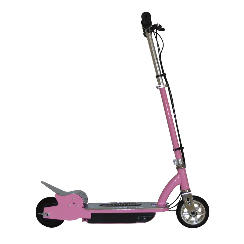 Homcom - Monopattino Elettrico 13Km/h Elettroscooter 120W 81.5 x 37 x 90cm Rosa
