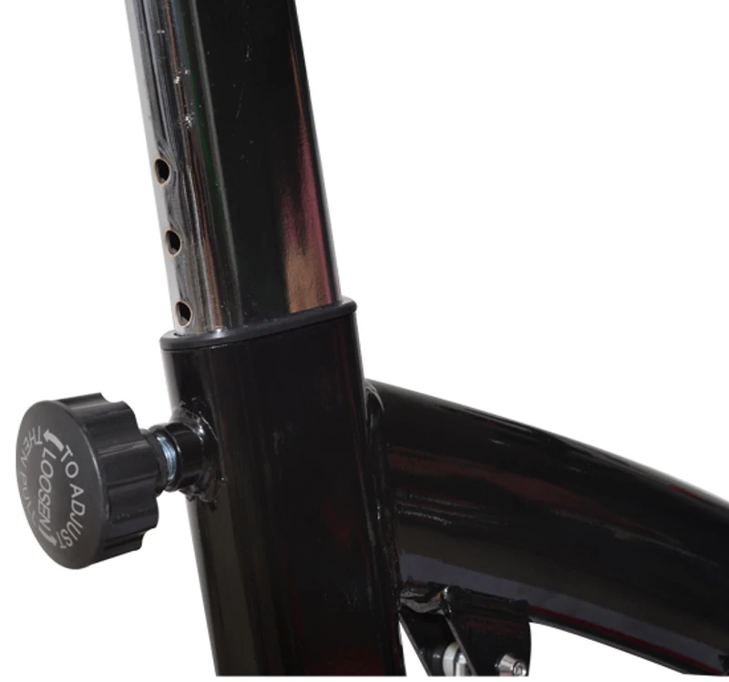 HOMCOM Spin Bici Bicicletta Bike Indoor Allenamento Aerobico Ciclo Home Fitness Palestra In Casa Con Display a LED Rosso