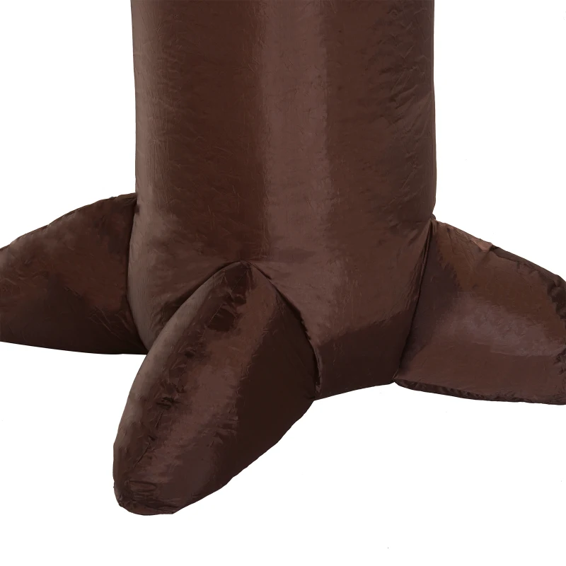 Homcom Gonfiabile per Halloween a Forma di Albero Infestato con Fantasmi e Zucche con Luci a Led 240cm