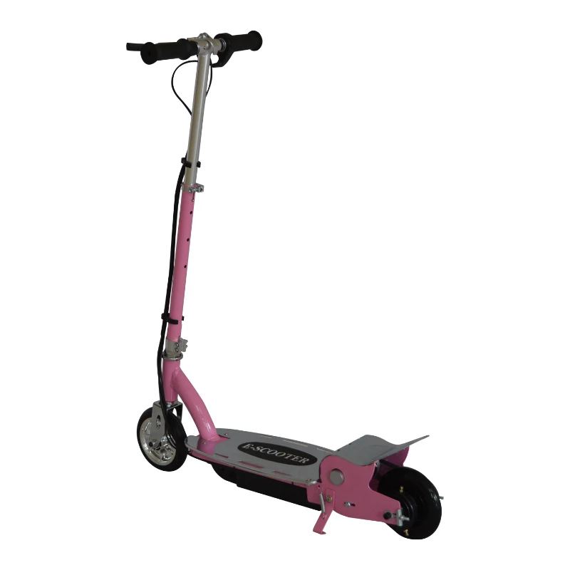 Homcom - Monopattino Elettrico 13Km/h Elettroscooter 120W 81.5 x 37 x 90cm Rosa