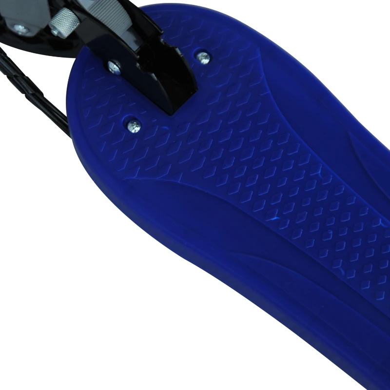HOMCOM Monopattino EScooter con Sedile per Bambini Velocità Max 12KM/H 81.5 x 37 x 96cm Blu