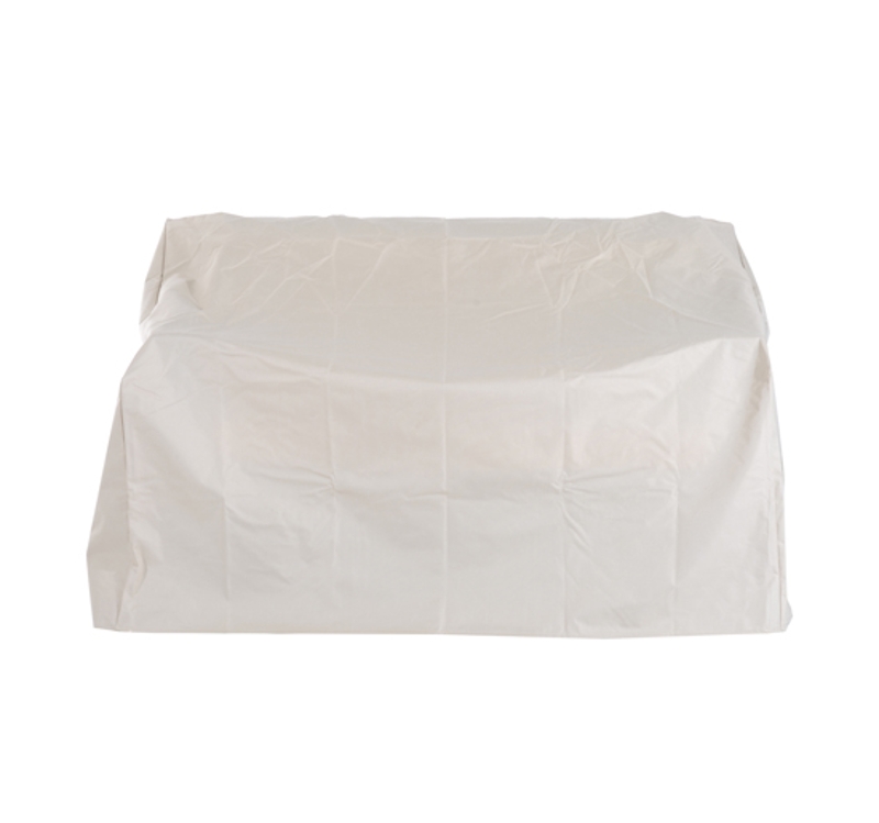 HOMCOM – Telo Copridivano Telo Arredo Multiuso in Tessuto Oxford Crema 140 × 84 × 56/94 cm