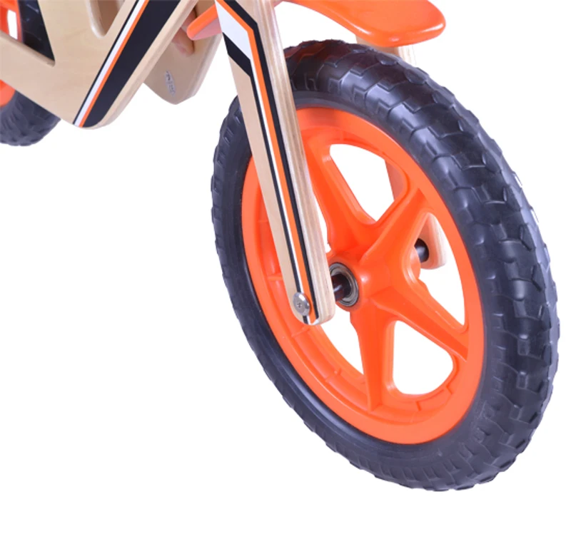 Bicicletta da equilibrio senza pedali in legno