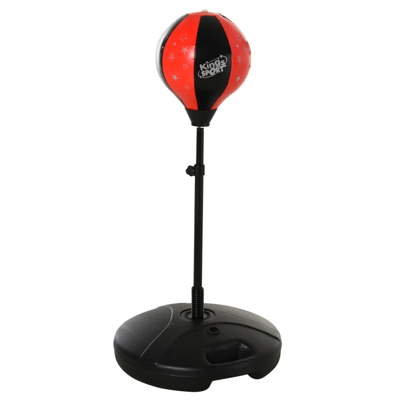 Homcom Set Boxe per Bambini con Punchingball, Guantoni e Base Riempibile Ф38x78-120cm