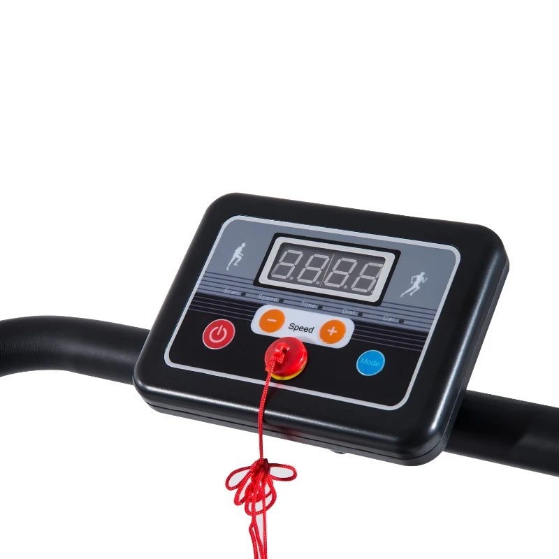 HomCom Tapis Roulant Elettrico con Schermo LED per Allenamento 500W Pieghevole