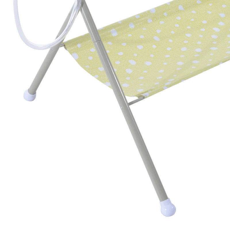 HOMCOM Fasciatoio Pieghevole Multiuso con Vaschetta Bagnetto per Neonati in Plastica Atossica 85 x 70 x 92cm