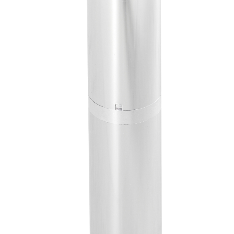 Outsunny Set Tavolino Alto con 2 Sgabelli da Bar, Arredamento da Giardino in Alluminio e Acciaio Colore Argento