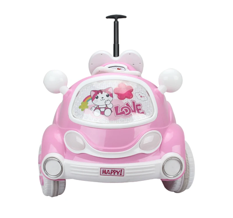 HOMCOM Macchinina Elettrica per Bambini 103 × 63 × 57cm, Rosa