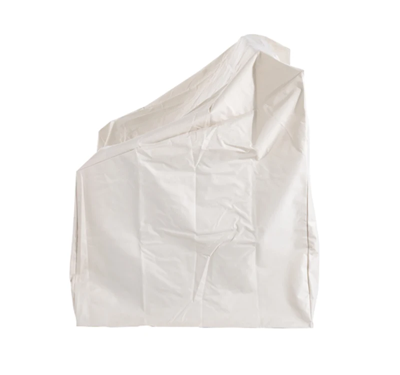 HOMCOM – Telo Copridivano Telo Arredo Multiuso in Tessuto Oxford Crema 140 × 84 × 56/94 cm