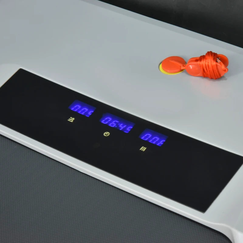 Homcom Tapis Roulant Elettrico Senza Manubrio con Motore 500 W e 2 Ruote