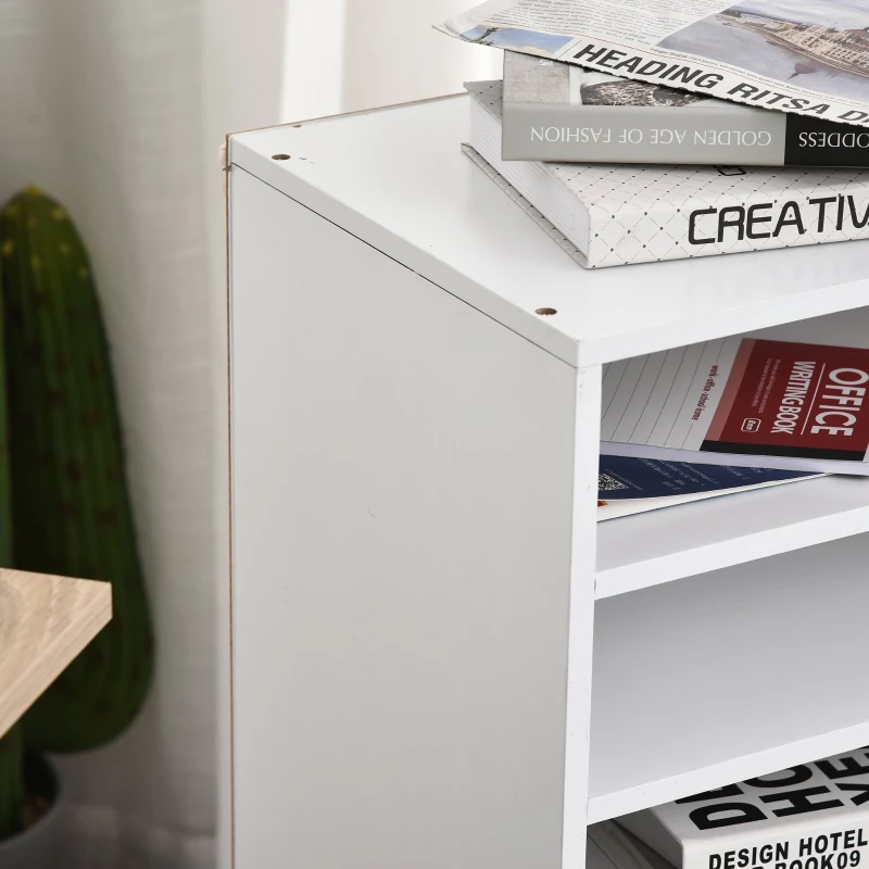 Vinsetto Dulap cu sertare pentru birou din Lemn alb 40 x 30 x 83cm