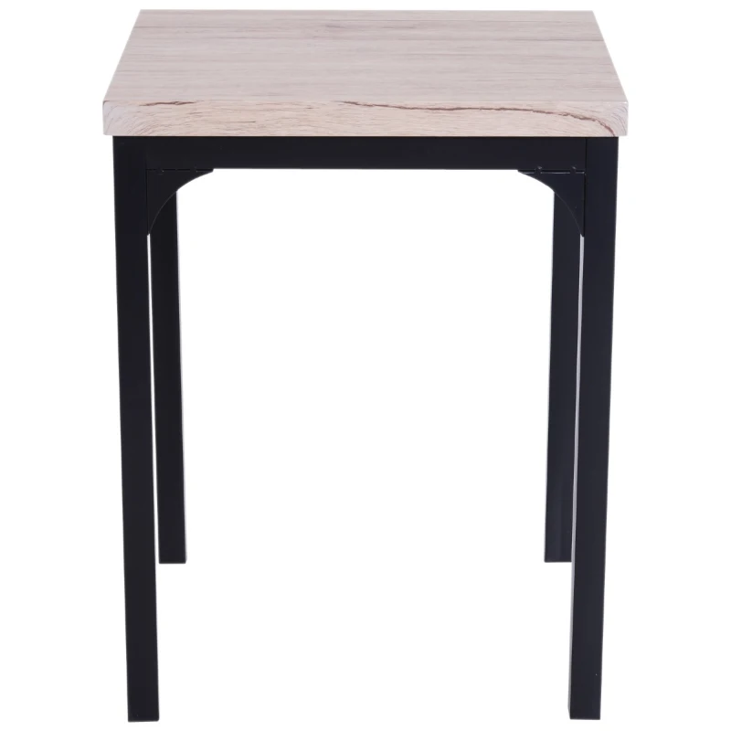 HOMCOM Set masă și scaune stil loft, ideal pentru spații mici