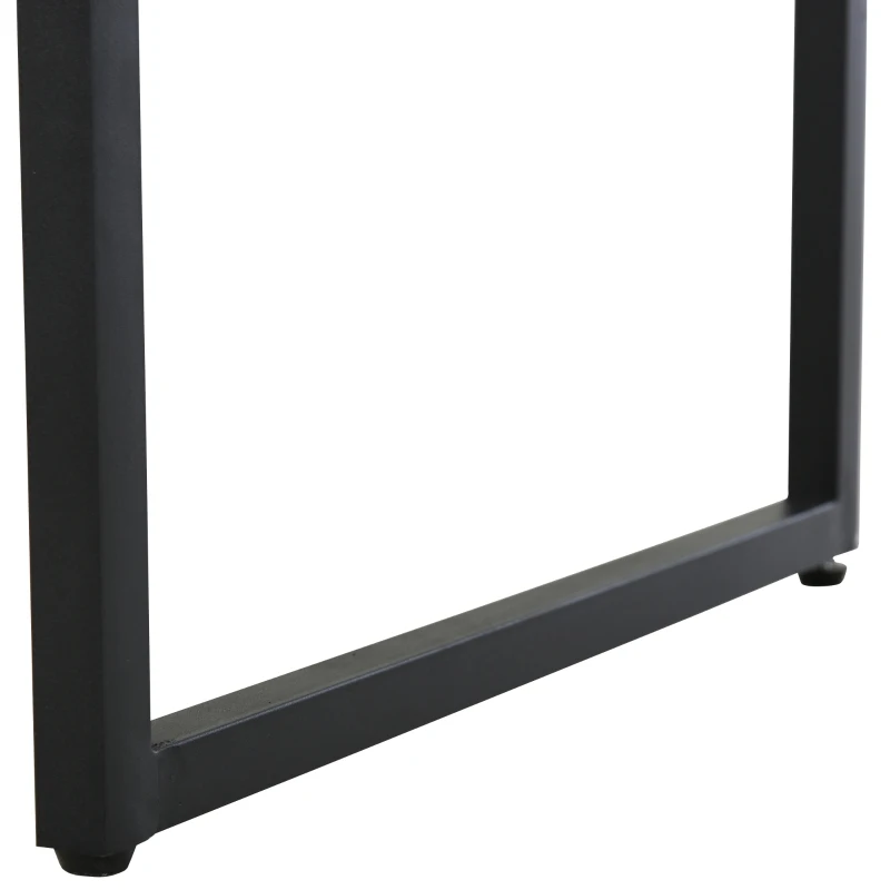 HOMCOM Birou Compact cu Design industrial cu 1 Sertar