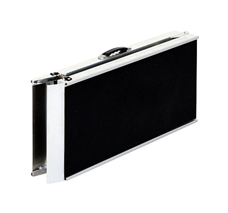 Pawhut Rampa Auto pentru Caini Pliabila din Aliaj de Aluminiu, 183x38x5cm