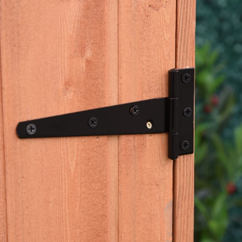 Outsunny dulap din lemn, de exterior, pentru scule, 84x51 cm