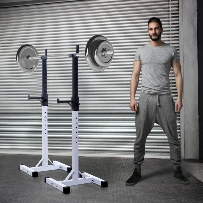 HomCom Suport haltere pentru ridicare greutăți - Max 200kg