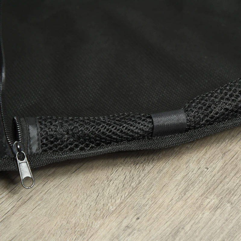 PawHut Gard pentru Caini Pliabil din Otel si Tesatura cu Sac de Transport