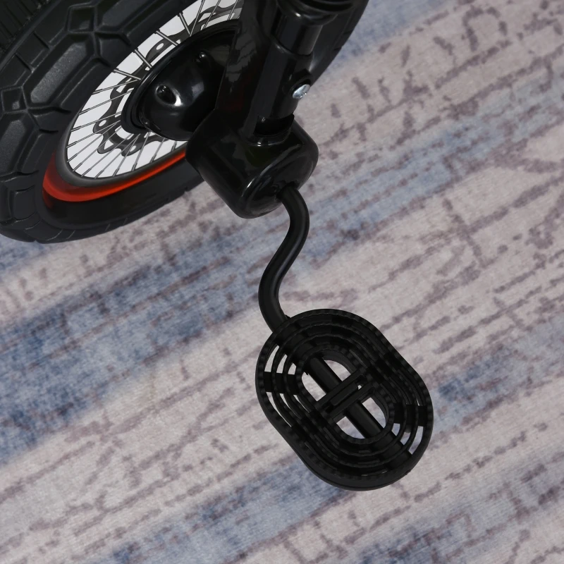 HOMCOM Tricicleta pentru Copii Stil Motocicleta cu pedale cu Lumini si Sunete Varsta 18-36 Luni, verde