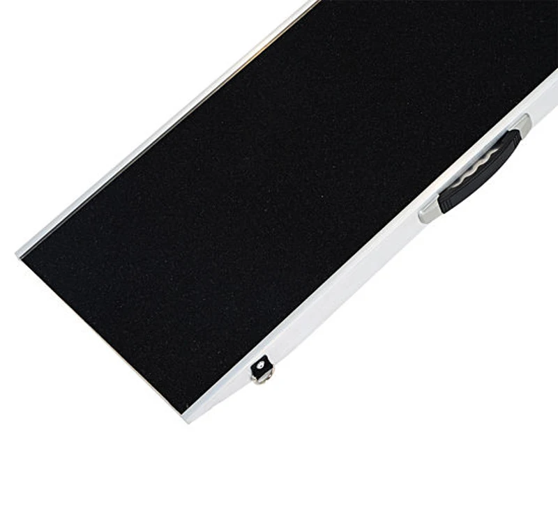 Pawhut Rampa Auto pentru Caini Pliabila din Aliaj de Aluminiu, 183x38x5cm