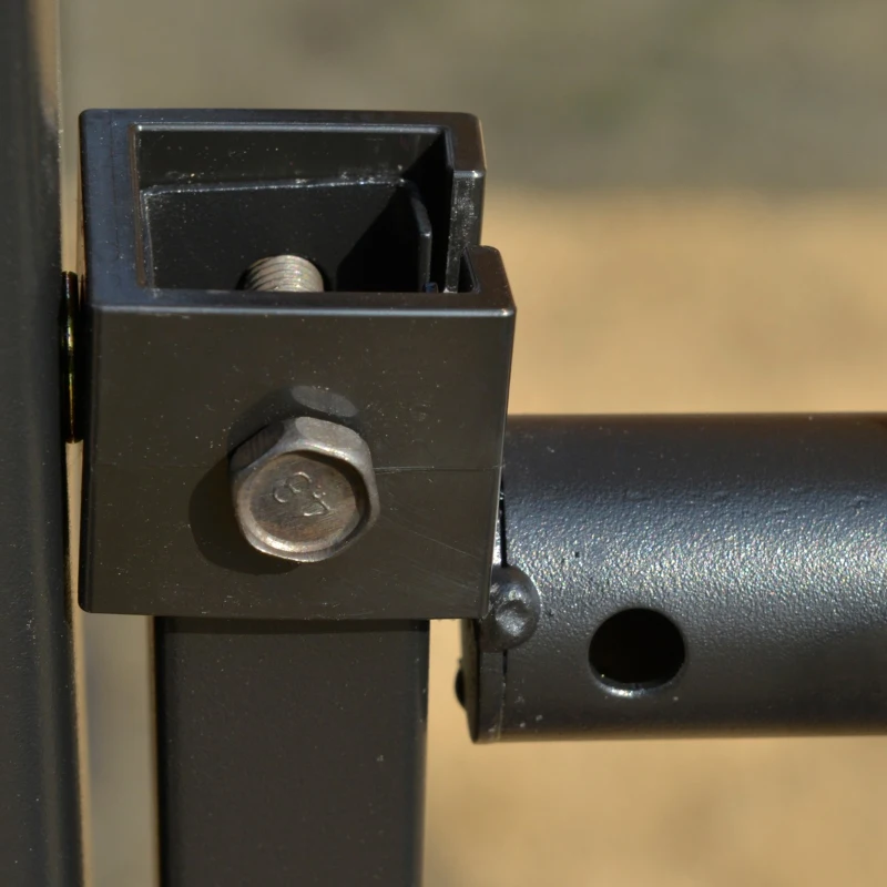 Outsunny pergola de gradina cu panza glisanta, 295x245 cm