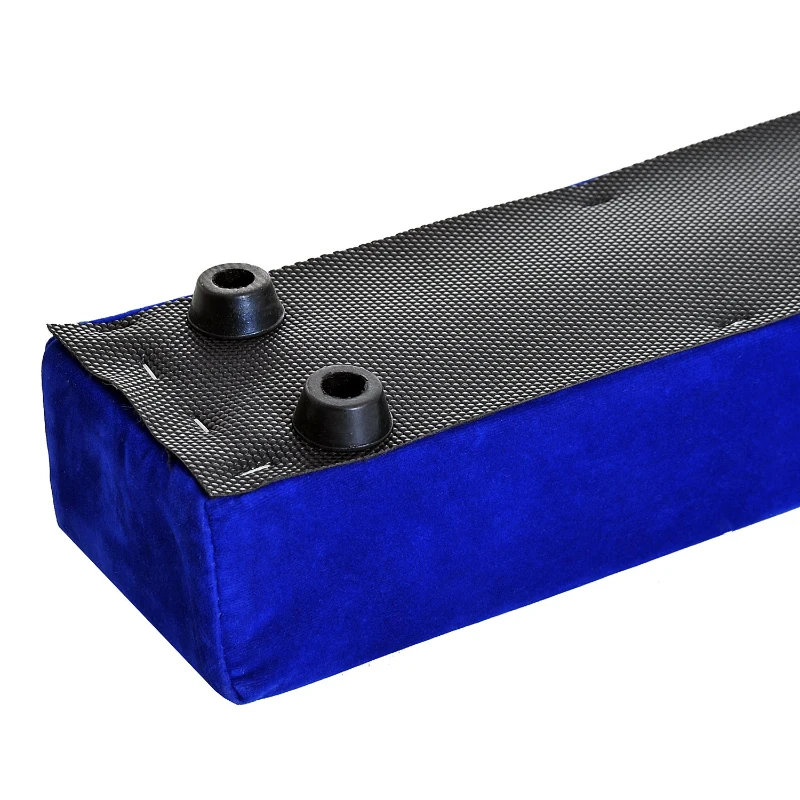 Homcom Barna pentru Gimnastica pentru Antrenament Captusita din Lemn, Albastru, 240x10x6.5cm