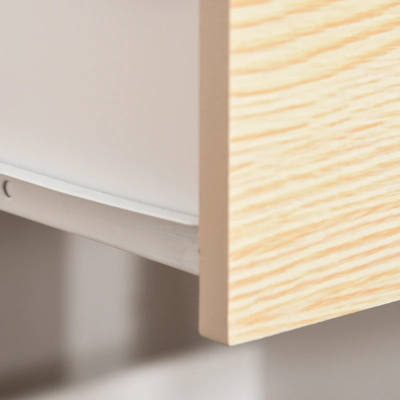 HomCom birou tip biblioteca, pentru copii, 70x50x75 cm, alb