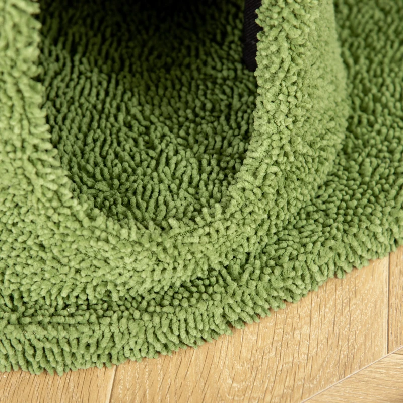 PawHut Arbore de Zgariat pentru Pisici pana la 4,5 kg in Forma de Cactus cu Mingii si Culcus, 60x35x78cm - Verde