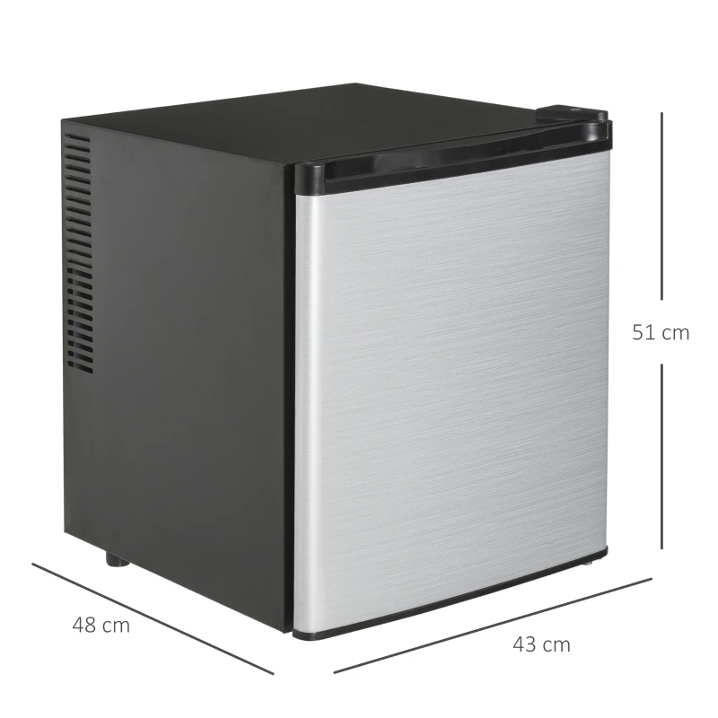 HOMCOM Mini Frigider 50L temperatura 5-20°C 30Db A fara freon pentru casa birou