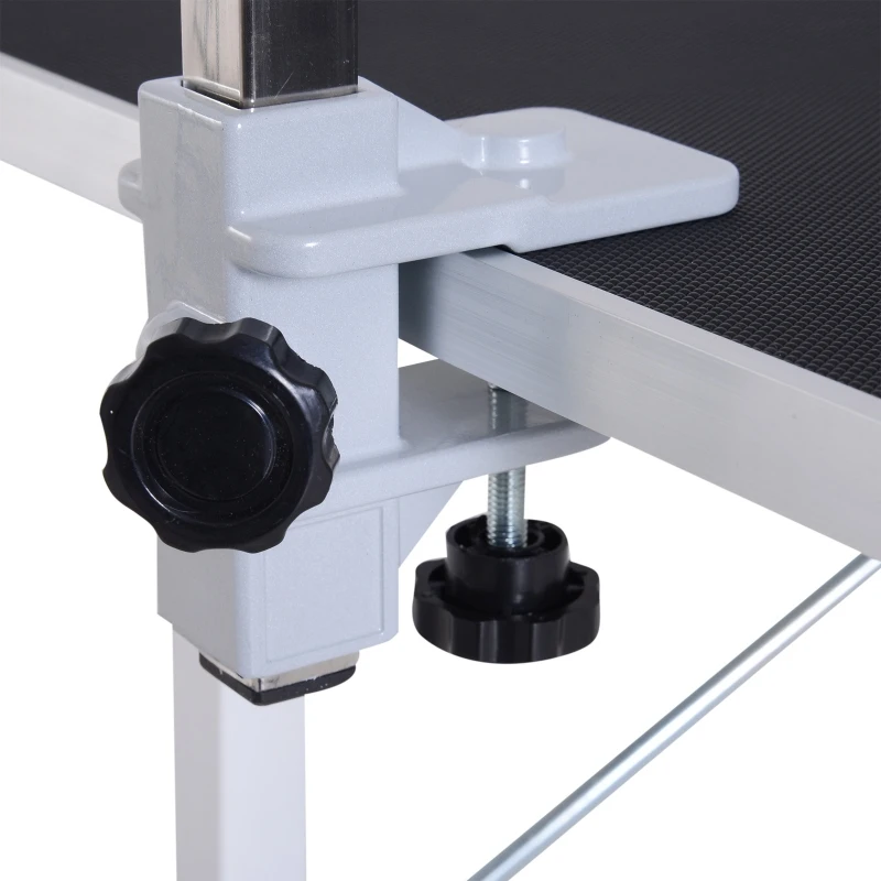 PawHut Masă pentru Toaletat și Tuns Câini sau Pisici Pliabilă, 91.5x61.5x77cm