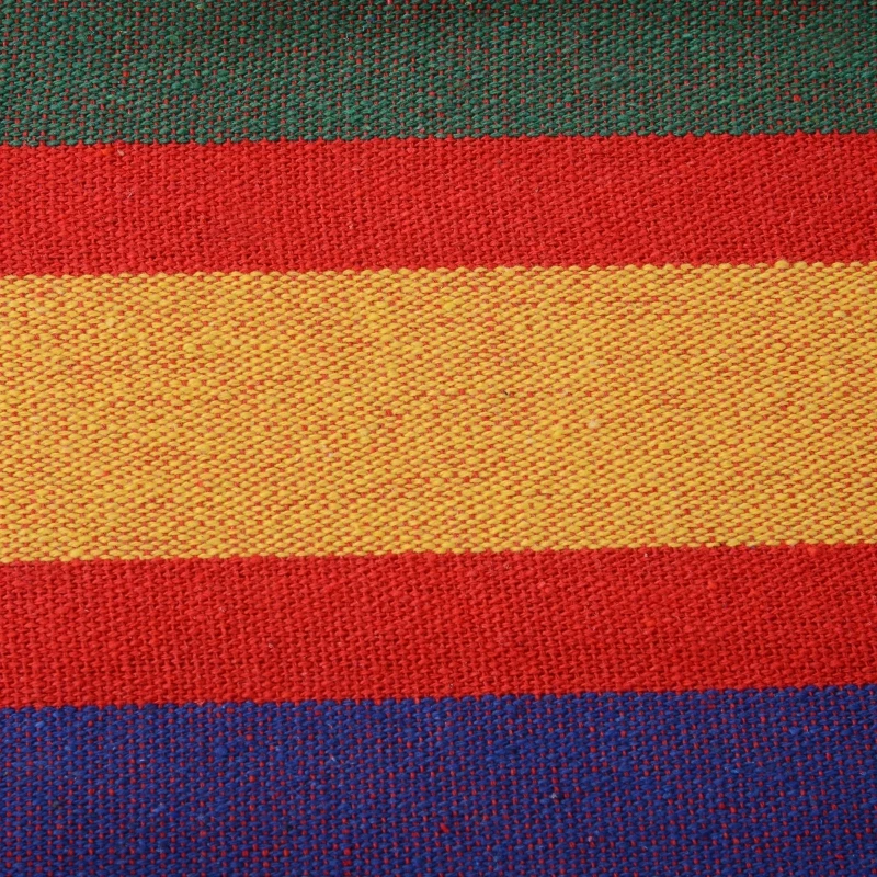 Outsunny Hamac pentru mai multe persoane, colorat, 2x1m