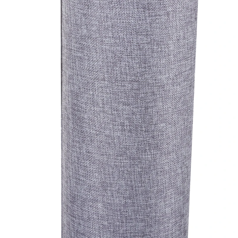 HomCom Lampa de Sol a Stelo cu Tulpina Lampa pentru Salon cu Abajur de Stofa 15x15x120cm