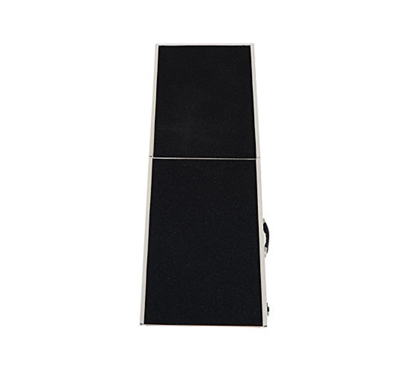 Pawhut Rampa Auto pentru Caini Pliabila din Aliaj de Aluminiu, 183x38x5cm