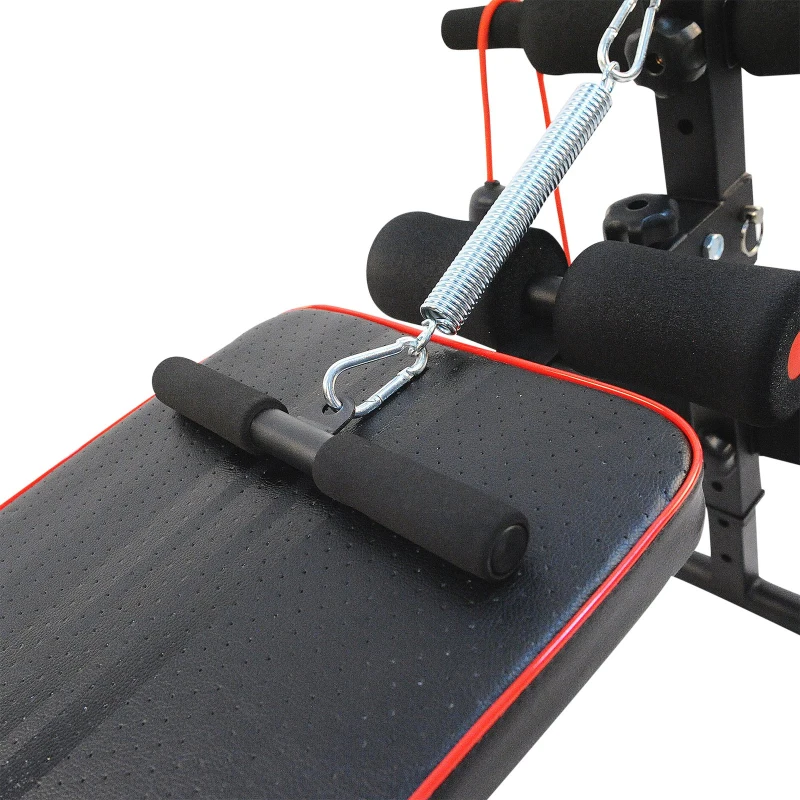 HOMCOM banca fitness multifunctionala, reglabila 56.5x136 cm