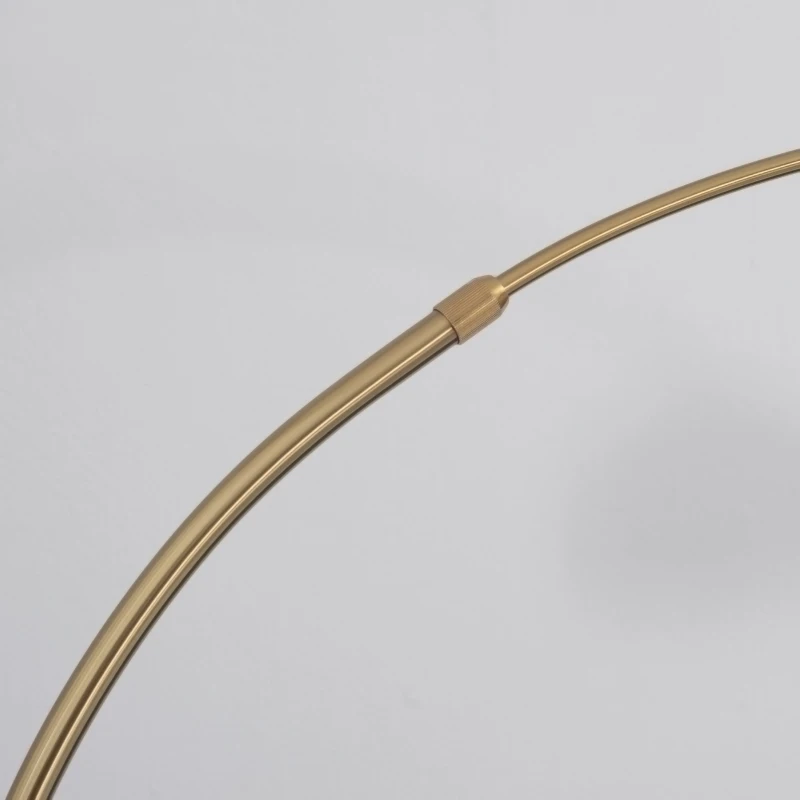 HOMCOM lampa de podea cu abajur, 30x100x167cm, aurie